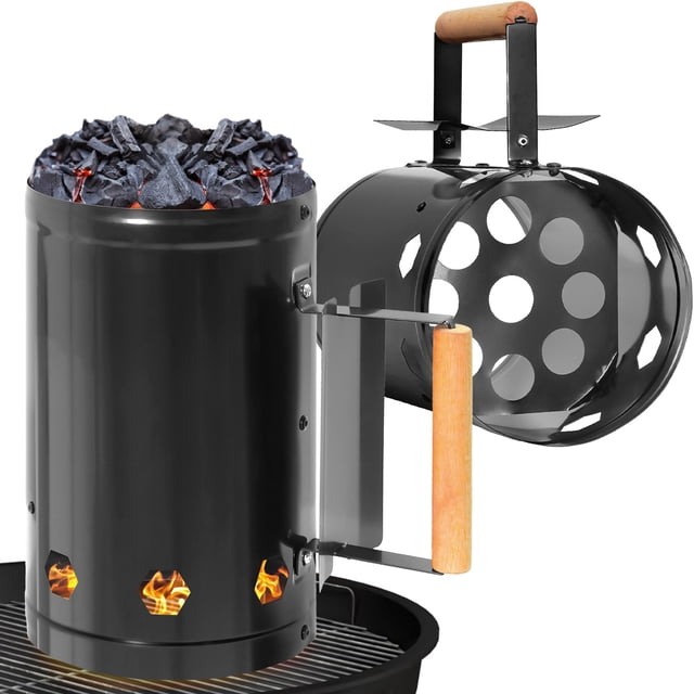 Iniciador Houzer Encendedor Carbón Arrancador Parrilla Asador 19cm