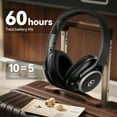 thumbnail image 2 of VEATOOL Auriculares Bluetooth Diadema con Cancelación Activa de Ruido 60H de Autonomía Diseño Plegable, 2 of 9
