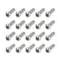 thumbnail image 1 of Unique Bargains Vis de Machine de Sécurité Torx M8x25mm Acier Inoxydable 304 Lot de 20, 1 of 5