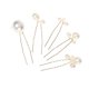 thumbnail image 2 of U-shaped Pearl Hairpin for Bridal Hairstyles, Durable and Comfortable to Wear, 2 of 3