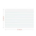thumbnail image 2 of 3x5 Inches White  Ruled Index Cards with Spiral Binding: 50CT, 2 of 6