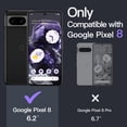 thumbnail image 2 of JETech Magnetic Case for Google Pixel 8 6.2-Inch 2023, Compatible with MagSafe Accessories, Shockproof Protective Phone Cover, Non-Yellowing Hard Clear PC Back (Obsidian), 2 of 7