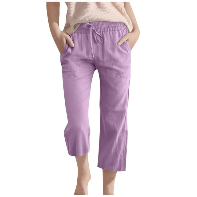 Kids Comfortable High Waisted Wide Leg Pants Drawstring Elastic Trousers Comfy Straight Leg Long Pants With Pockets