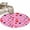 Pink, variant on Area Rug 2 x 3 Ft, Valentines Love Heart Indoor Accent Bathroom Rugs for Kitchen/Laundry Room, Romantic Red Black Washable Non-Slip Runner Floor Mat for Entryway, Living Room