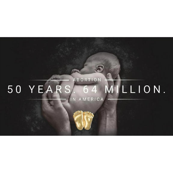 Precious Feet, Gold-Colored, 50 Years 64 Million Card Jewelry, Lapel Pin