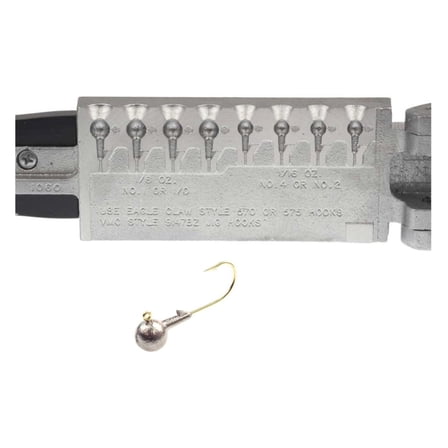 Do It Mold Round Head Jig Sz: 1/16, 1/8 OZ