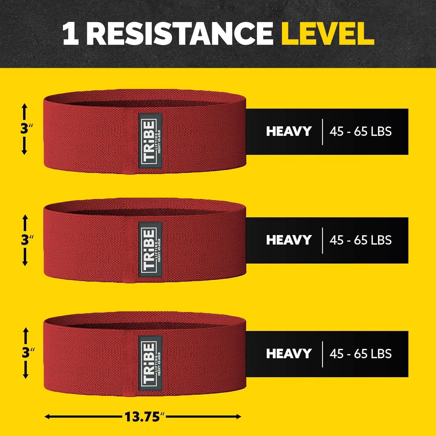 JJEAN-Resistance Bands for Working Out - 3 Pack Fabric Workout Bands for Women and Men - Booty Bands for Legs and Glute - Non Slip Exercise Bands Set for Squat Hip Thigh