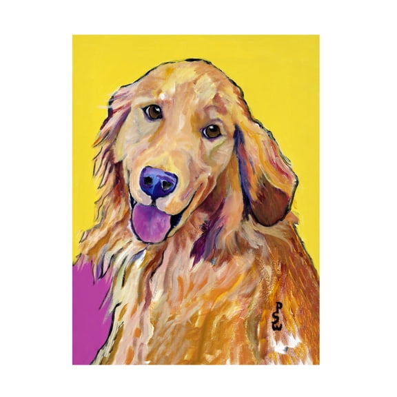 Trademark Fine Art Pat Saunders-White Molly Canvas Wall Art - 18x24