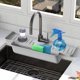 thumbnail image 1 of Faucet Handle Drip Catcher Tray Mat Faucet Mat For Kitchen Sink Accessories Gadgets- Kitchen Counter Drying Mat -, 1 of 7