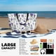 thumbnail image 5 of Fotbe Lavender Bicycle Bolsa de Viaje para Playa - Resistente al Agua, Bolsa Tote de Gran Capacidad y Ligera con 7 Bolsillos para Mujeres y Hombres, 5 of 7