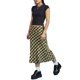 thumbnail image 2 of TRKIYQC Faldas midi ajustadas para mujer Estampado a cuadros Cintura alta Longitud de la rodilla Falda larga elástica TRKIYQC moderno, 2 of 8