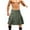 Armygreen, variant on Men's Kilt Camo Scottish Utility Kilt, 25" Mens Kilt, Irish Highland Hybrid Kilts with Pockets