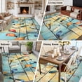 thumbnail image 6 of Colorful Birds Large Area Rugs for Bedroom Living Room, Soft Non Slip Carpet Bedside Rug, Modern Oil Painting Art Spring Rectangular Floor Cover Kitchen Accent Rug 8'x10' for Dining Room/Office, 6 of 9