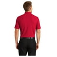 thumbnail image 2 of Port Authority Men's Adult Core Classic Pique Polo Shirt Rich Red 6X-Large, 2 of 4
