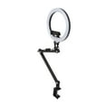 thumbnail image 1 of Stream 10in Live Stream Fill Light Angle Adjustable Dimmable Clip On LED  Light With Stand Phone Holder For Beauty Manicure, 1 of 8