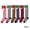Black and White Thin Strip + Orange Black + Purple Black Strip + Red and Black Thin Strip + Black and White Wide Strip + Red and White Wide Strip, variant on KYAIGUO Kids Girls Christmas Holiday Knee High Socks 7-12Y Cute Bowknot Fur Ball Compression Socks Fall Winter Christmas Socks Thigh High Socks 6 Pairs