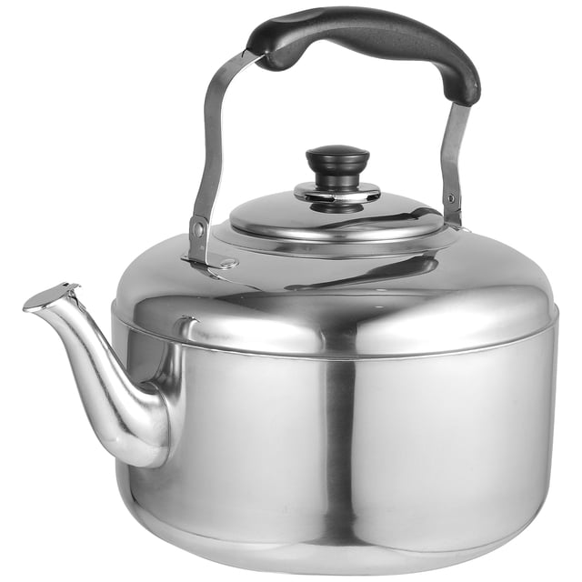 Hervidor de teteras eléctricas Whistling Kettle Gran capacidad Hervidor de acero inoxidable para el hogar para el hogar