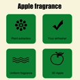 thumbnail image 6 of kladzum Solid Car Air Freshener Long Lasting Aroma, Unique Apples Shaped Air Fresheners for Home, Home Decor Scented Candle Style Room Deodorizer, Christmas Holiday Gifts, 6 of 6