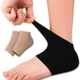 thumbnail image 4 of Calcetines para fascitis plantar, talón, tela elástica antigrietas, para tendinitis de Aquiles, espolones, pies agrietados, alivio del dolor, almohadillas para el talón, 4 of 5