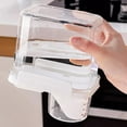 thumbnail image 3 of Clear Airtight Food Storage Containers Airtight Large Dry Food Storage Containers With Pouring Spout For Flour And Cereal Food Storage, 3 of 6