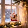 thumbnail image 4 of AZXY Christmas Tree Ornaments Hanging Decorations, Assorted Xmas Hanging Pendants for Winter Holiday Scene Decor, Indoor Home Party Mantel Window Festive Christmas Decor Supplies, 4 of 7