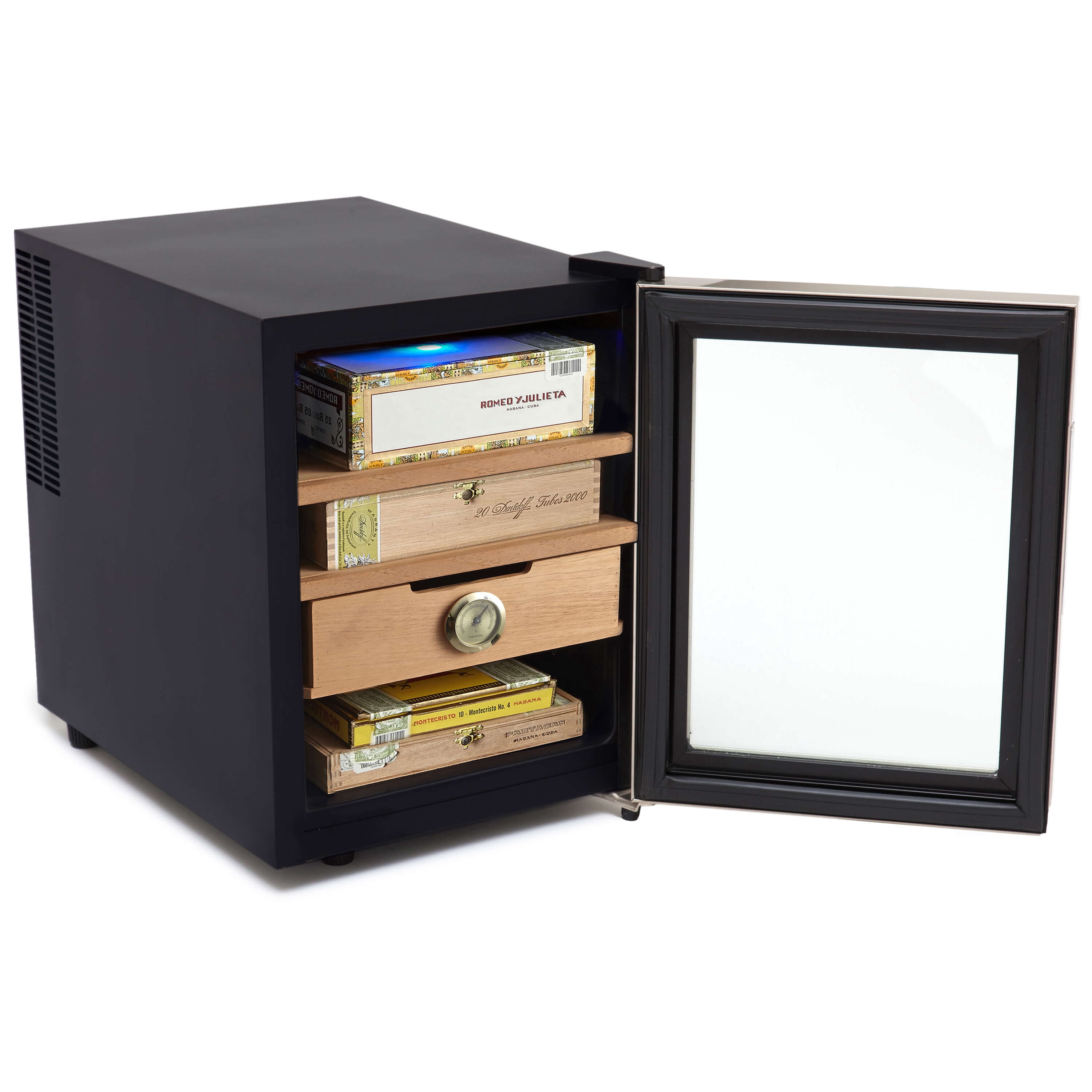 Whynter Stainless Steel 1.2 cu. ft. Cigar Humidor