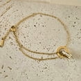thumbnail image 3 of LAPRECIEUZ DE ARTHES JEWELRY 18K Yellow Gold-Plated Jewelry Set for Women – Round Pendant Necklace, Matching Earrings & Bracelet, Tarnish-Resistant, 3 of 10
