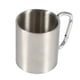 thumbnail image 4 of Taza para acampar de acero inoxidable,Taza portátil de acero inoxidable Taza para acampar Taza de acero inoxidable Diseño de última generación, 4 of 8