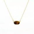 thumbnail image 6 of Tortoise Leopard Mini Hexagon Choker Necklace for Women Short Chokers Accessorie, 6 of 9