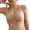 Beige, variant on Women's Posture Corrector Sports Bra Crisscross Back Seamless Push-Up Wireless Nylon Bra with Lift Support 1pc Sizes 32,34,36,38 in Black,Beige