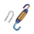 thumbnail image 6 of 34mm 1.34" Motorcycle Exhaust Pipe Spring Set with Hooks Stainless Steel Mounting Springs Yellow Blue, 6 of 6