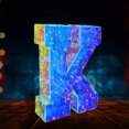 thumbnail image 6 of Led Letter Lights 26 Alphabet, Battery Powered Marquee Letters for Party Decor, Light Up Customizable Signs for Home Wall Tabletop Display, 6 of 7