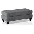 thumbnail image 4 of JERFIT Modern Gray Ottoman with Storage, Mid-Century Chenille Footrest Stool for Living Room, 4 of 9
