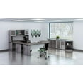 thumbnail image 3 of Safco Right Hand Curved Desk Extension Mahogany 29 1/2H x 47W x 28D MNEXTRLMH, 3 of 3