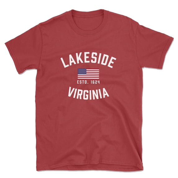 Lakeside Virginia Patriot Men's Cotton T-Shirt