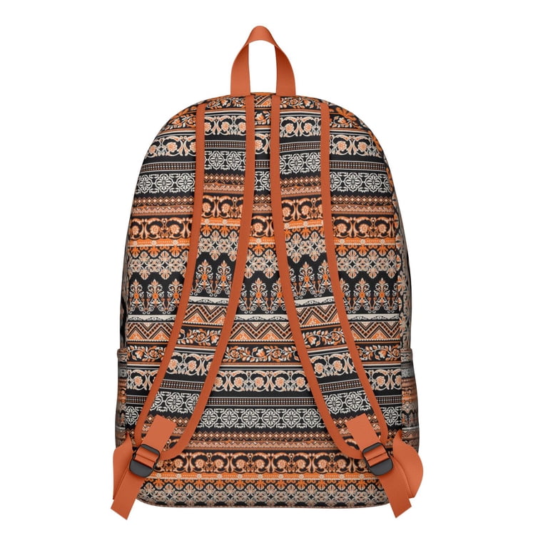 Brown and Multicolor Women\'s Backpack MCM Loveless Collaboration Visetos Backpack Brown Multicolor  main image 4