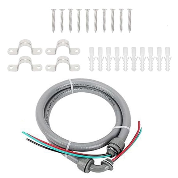 Outdoor Electrical Whip Kits Power Whips Assembly for Electrical Systems