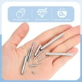 thumbnail image 3 of Uxcell 66Pcs Pasador de Espiga 3mm x 60mm Soporte de Estante Pasadores de Estante de Acero Inoxidable 304, 3 of 6