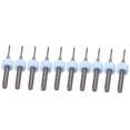 thumbnail image 3 of 10 fresas para PCB de 1 mm, fresa de cola de pez, fresa de maíz, fresa de carburo de tungsteno, mini fresa de extremo para grabado CNC, 3 of 5