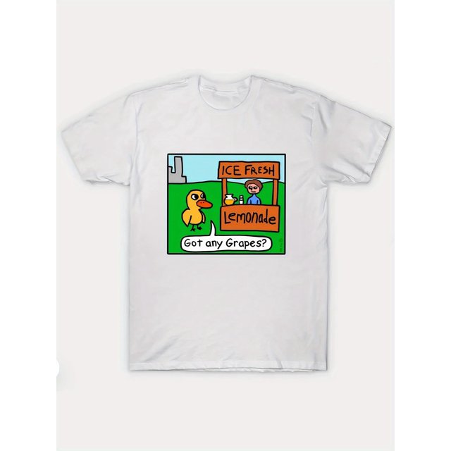 Camiseta con estampado frontal "¿Tienes Uvas?" para hombre, 100 % algodón, divertida, informal, de verano, para adultos, hombres, mujeres, adolescentes, jóvenes y para el tiempo libre.