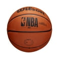 thumbnail image 2 of Wilson NBA DRV Outdoor Mini Basketball, Brown, 2 of 6