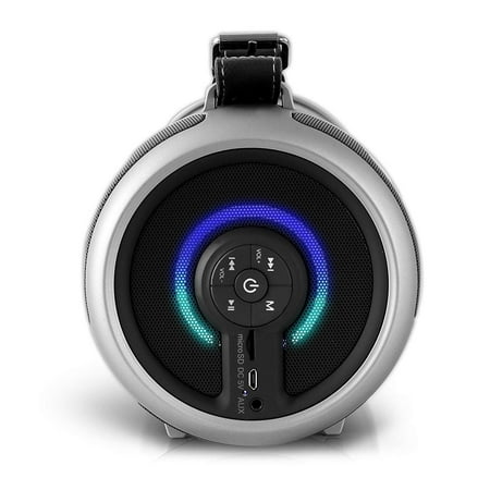 bluetooth surround pyle boom speaker fm portable radio system box