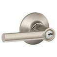 thumbnail image 2 of Schlage F51ABRW716CEN F51A BROADWAY 716 CEN Century Deco Rose Entry Door Lock, Aged Bronze, 2 of 2
