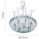 thumbnail image 2 of Escurridor de cocina Portavasos Botella de agua Escurridor de secado - Cabeza de cisne Escurridor de plástico Soporte Taza/Botella para cocina/Comedor/Sala de estar Estante para tazas ensamblado Fokelyi HMFJ070-1, 2 of 4