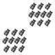 thumbnail image 2 of Greeniant 10 Pieces Shoelaces Buckles Ends Clips Outdoor Plastic Toggle Para-cord Rope Clasps Garments Buckle Parts Spring DIY Stoppers 2piezas, 2 of 6