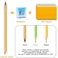 thumbnail image 2 of LAICAIW 2 Pcs Crayon Sans Encre en Métal, Crayon Infini, Crayon Éternel Réutilisable, Crayon à Plume Remplaçable avec 2 Pointes Remplaçables pour Écrire Dessiner Étudiants Maison Bureau Fournitures Scolaires (Or et Rose), 2 of 7