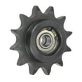 thumbnail image 1 of Unique Bargains Pignon de Renvoi Alésage de 8 Mm 1/2' Pas 12 Dents, Acier au Carbone avec 2 Roulements à Insert, 1 of 6