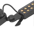 thumbnail image 3 of Acoustic Guitar Pickup Volume Adjustable Magnetic Guitar Pickup with 3 Meters Cable Black, 3 of 4