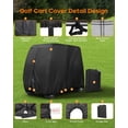 thumbnail image 3 of Funda para carrito de golf NEVERLAND para 4 pasajeros, impermeable 420D Oxford, 3 of 7