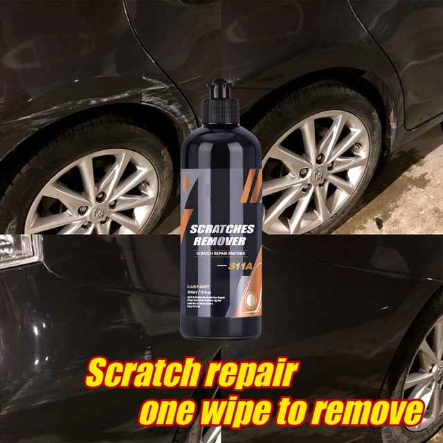 300ml Car Scratch Repair Wax – Quick-Dry Formula for Minor Scratches & Swirls, Universal Paint Repair (All Vehicle Types, 10-Minute Cure, Lab-Tested Safe for Clear Coat) multicolor